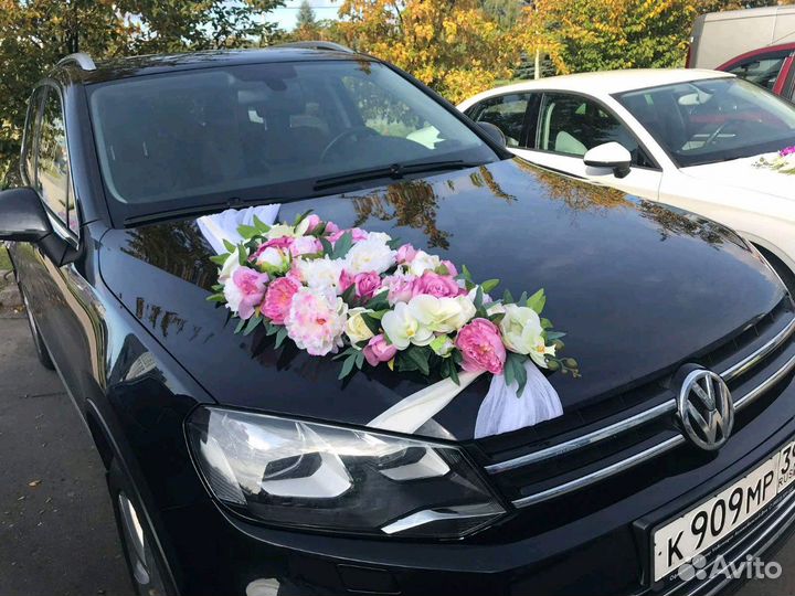 Прокат (аренда) свадебных украшений на машины