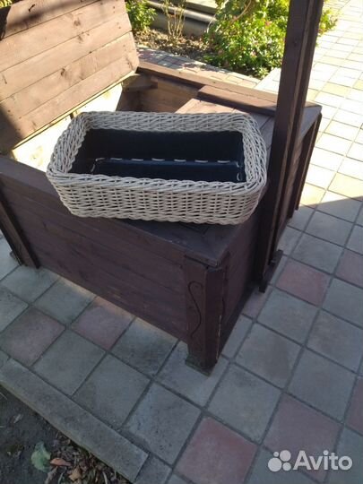 Набор для плетения кашпо из ротанга