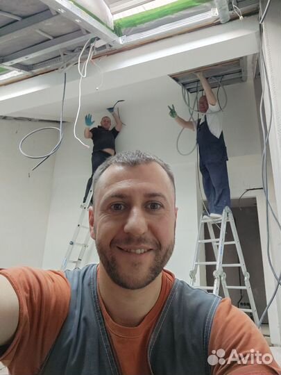 Услуги электрика. Штробление