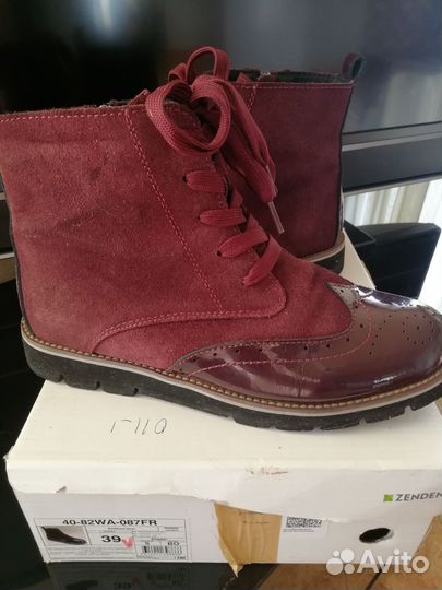 Ботинки женские 39 размер