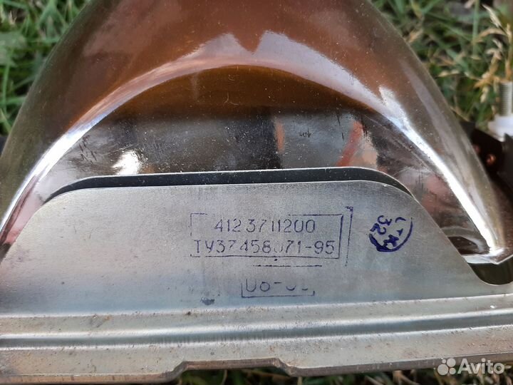 Комплект фар Москвич 2140 новые с запасной лампой