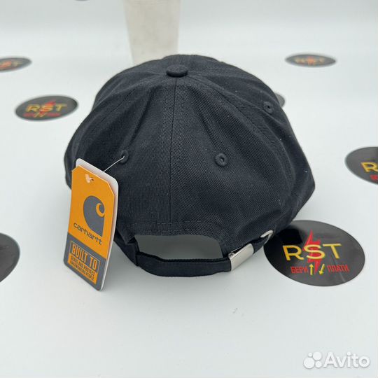 Кепка Carhartt 2 2023 чёрно-бежевая