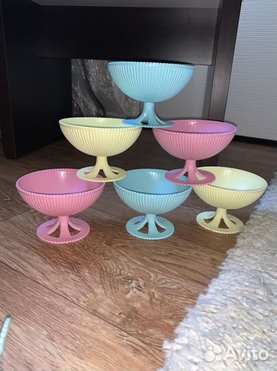 Креманки времен СССР, креманки для мороженого