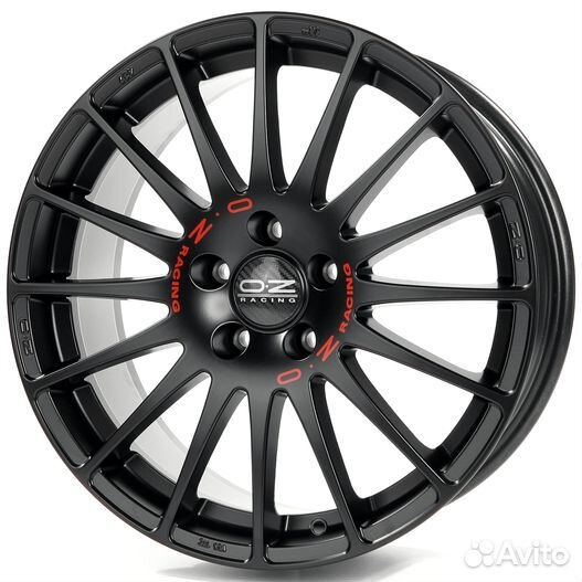 R19 5x112 8J ET35 D75 OZ Superturismo GT Matt Blac