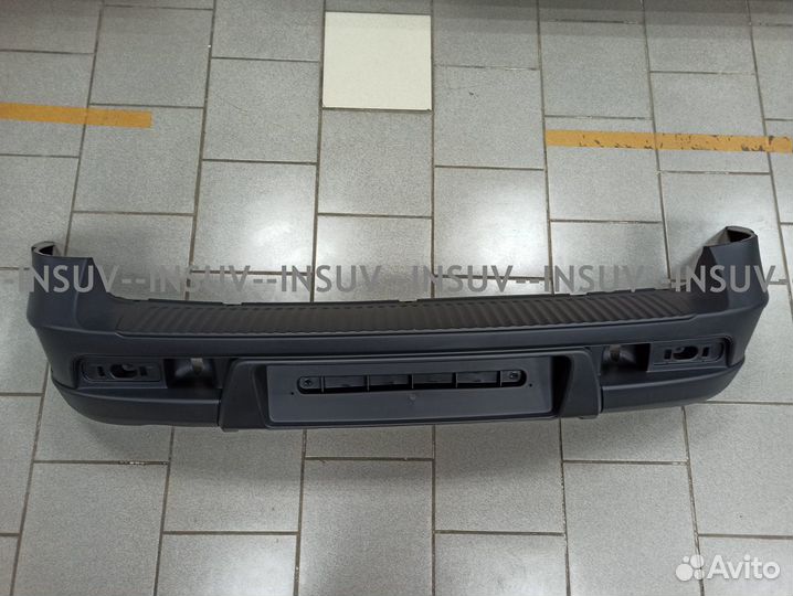 Бампер задний Шевроле Нива 