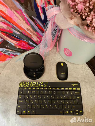 Samsung dex station с мышкой и клавиатурой