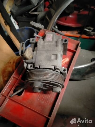 Компрессор кондиционера приора