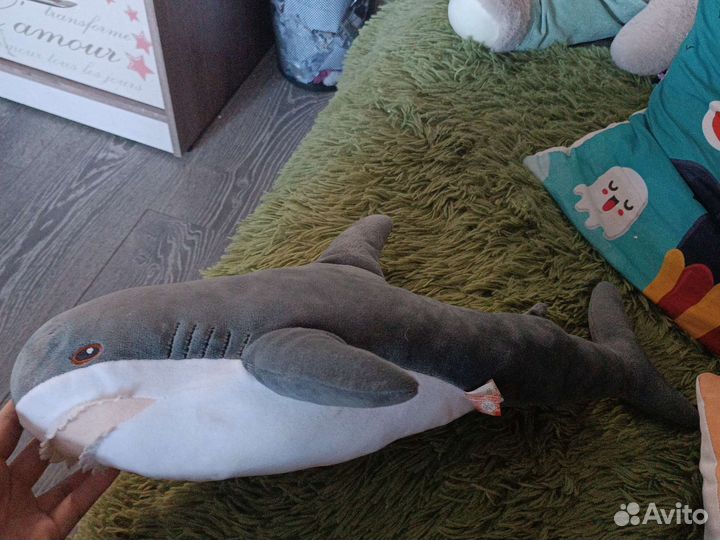 Мягкая игрушка акула