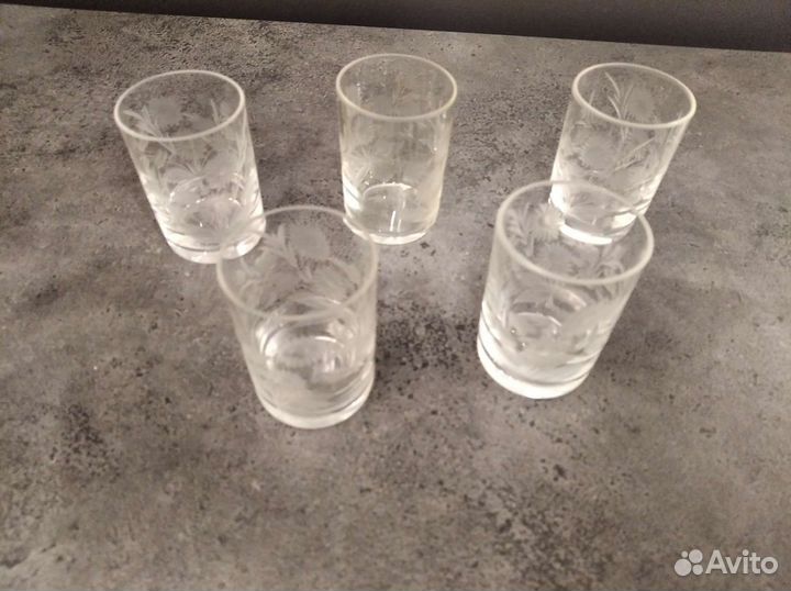 Винтаж. Рюмки и стопки
