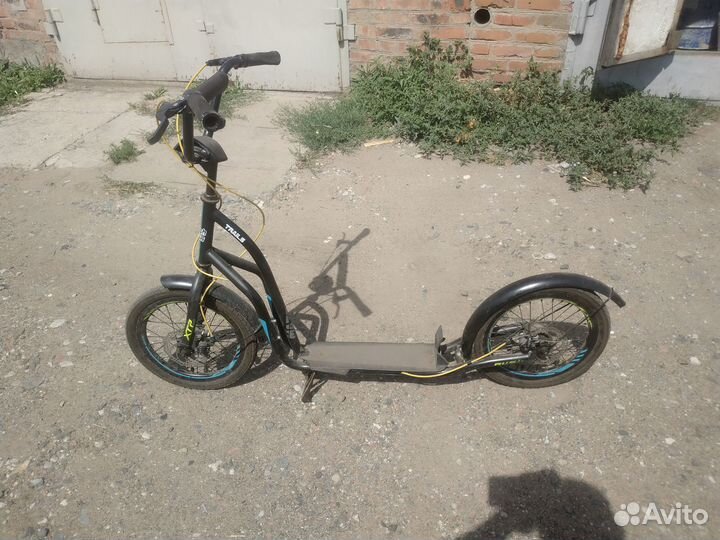 Самокат взрослый бу