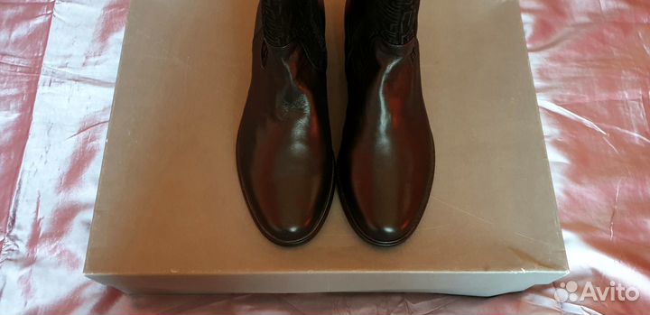 Новые сапоги нат.кожа Италия 