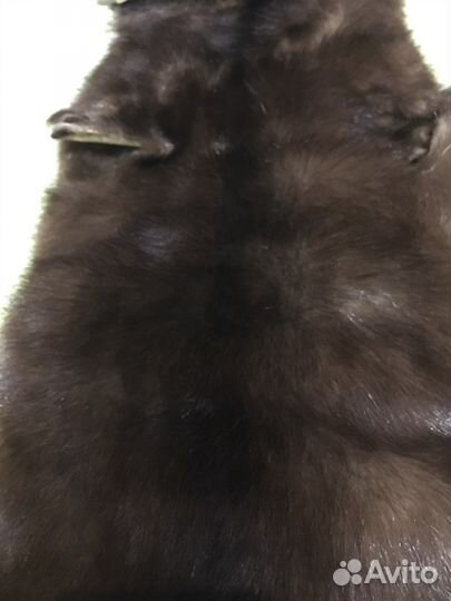 Шкурки норки выделанные