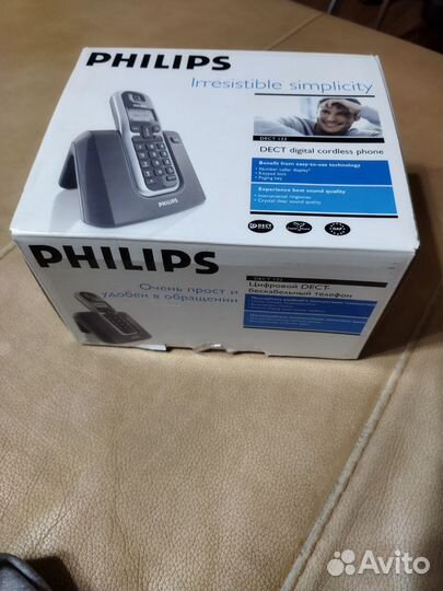 Радиотелефон dect philips 122