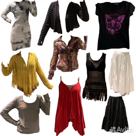 Одежда винтаж,y2k,emo,boho,hippie и др