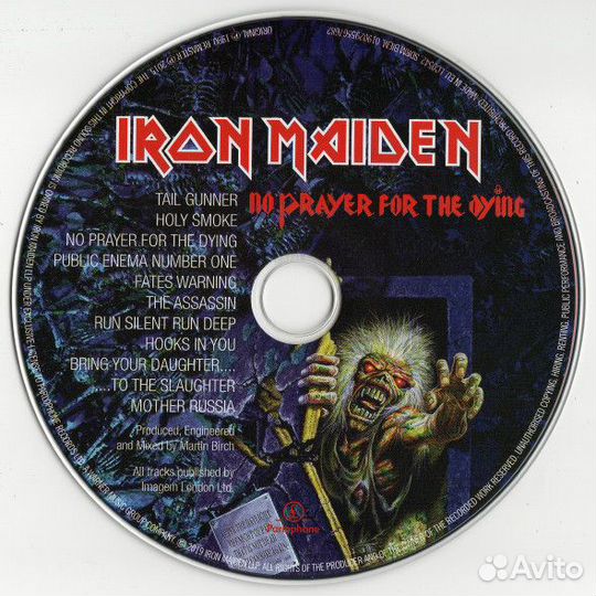Iron Maiden – No Prayer For The Dying (Digipak)