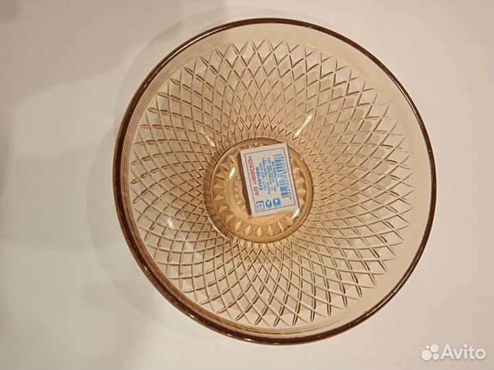 Салатник, цветное стекло, СССР