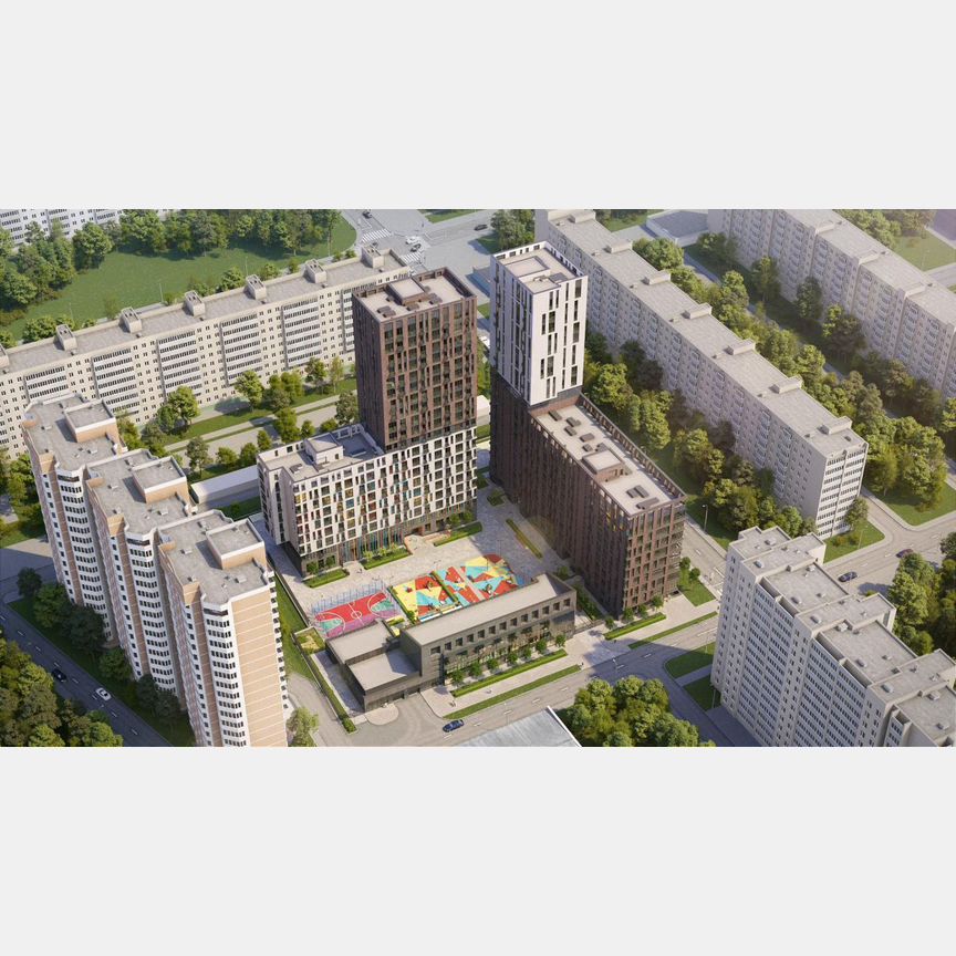 1-к. квартира, 35,9 м², 14/20 эт.