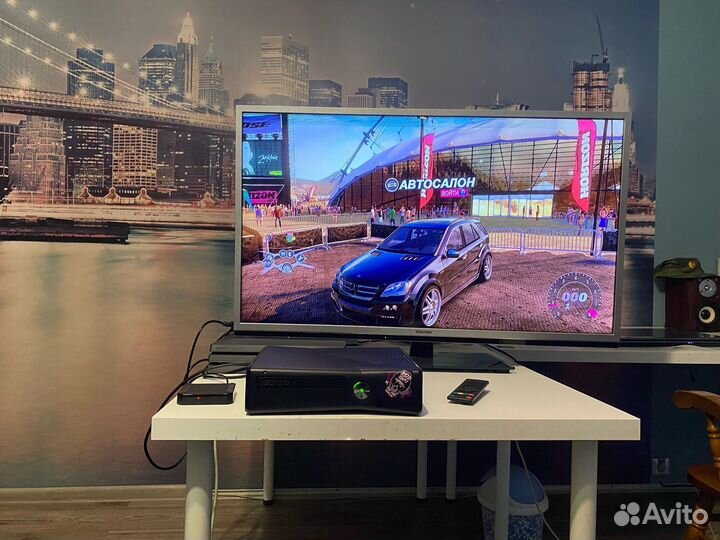 Xbox 360 slim прошитый с играми