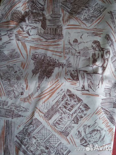 Ткани хлопок, лён и др