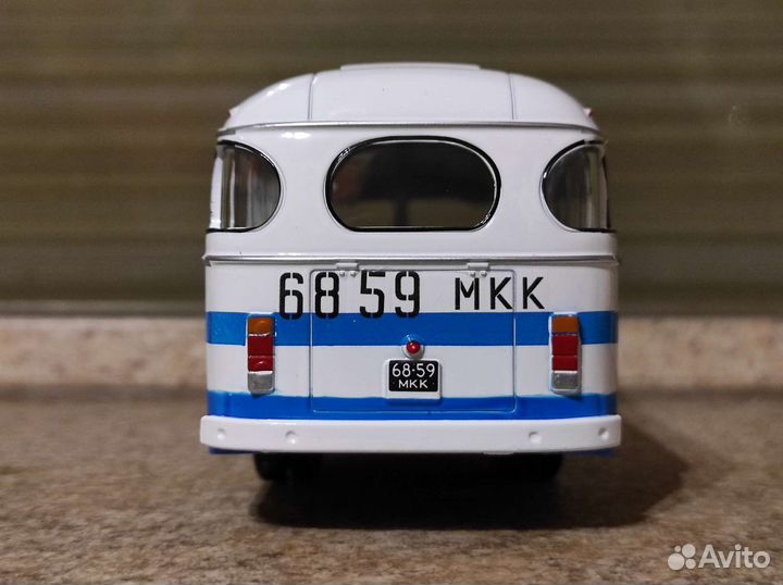 Модель автобуса паз-672М Модимио 1:43
