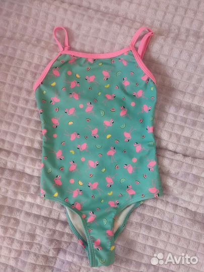 Купальник для девочки слитный 98