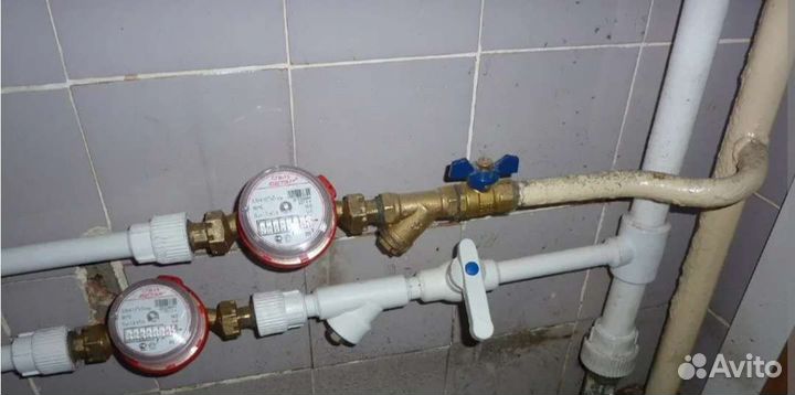 Установка и замена счётчиков воды