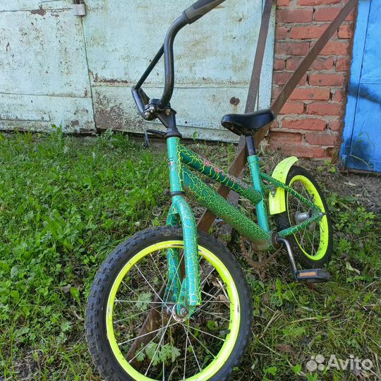 Детский велосипед бу 16