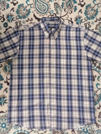 Мужская рубашка в клетку