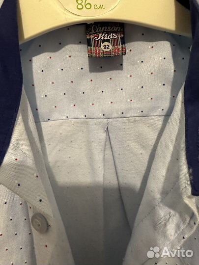 Рубашка для мальчика 92