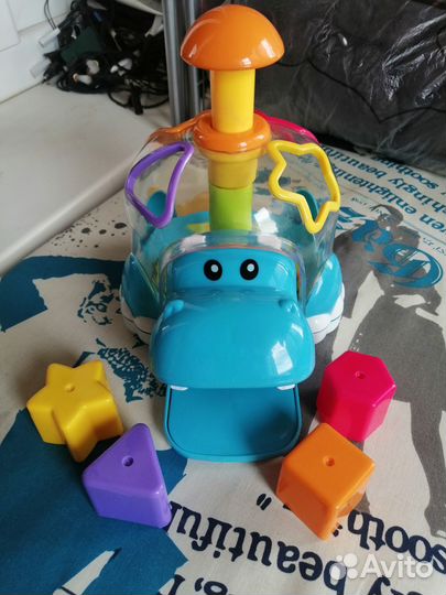 Развивающая игрушка Сортер BabyGo Бегемот