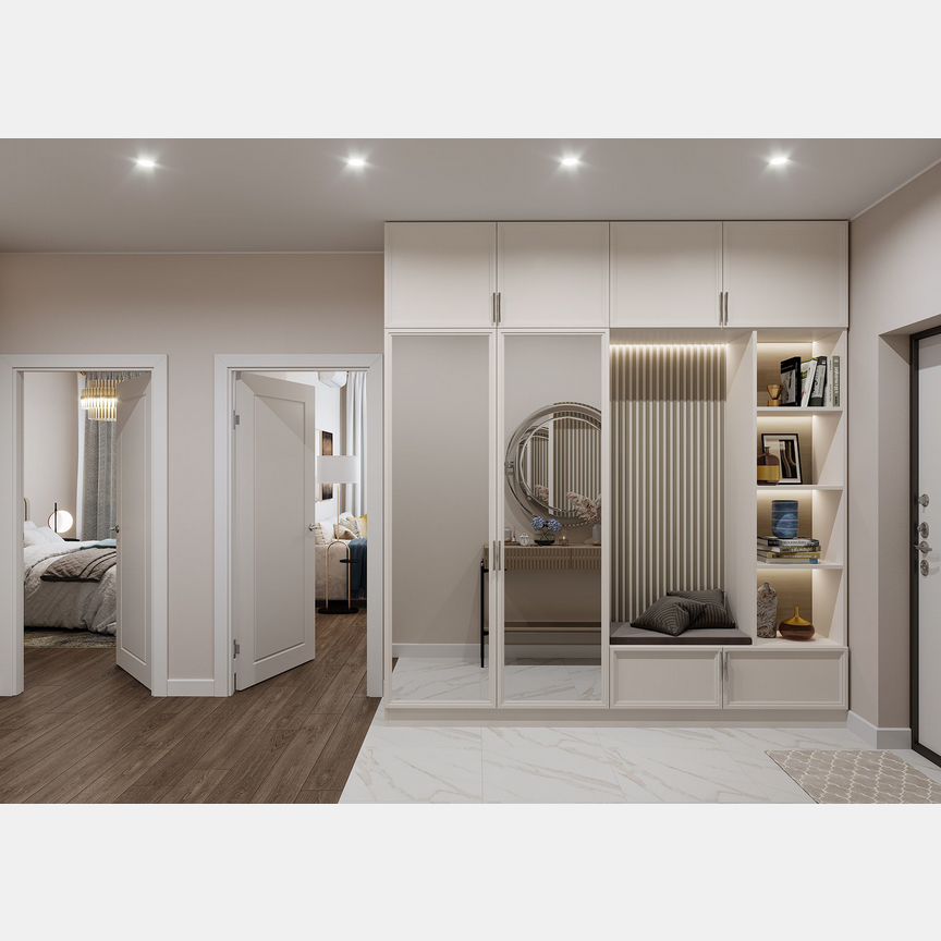 2-к. квартира, 52,8 м², 17/20 эт.