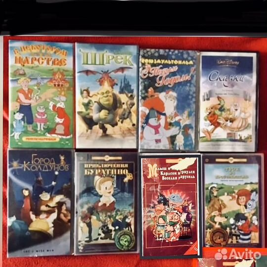 Мультики/фильмы на DVD и VHS лицензия