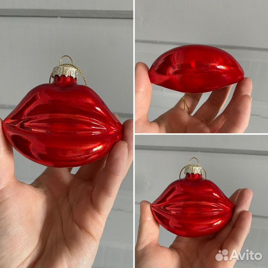 Елочные игрушки стекло