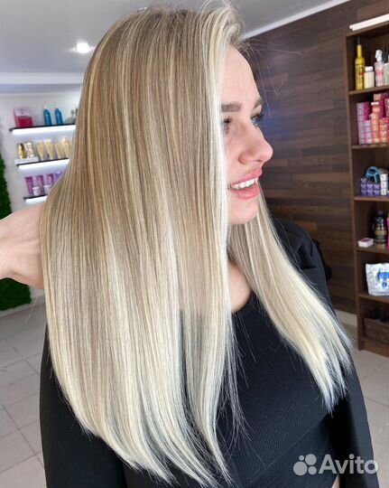 Ботокс волос, кератиновое выпрямление