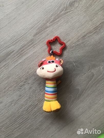 Мобиль, развивающий коврик, погремушка, растяжка