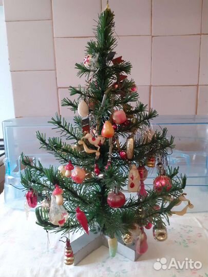 Ёлочные мини игрушки ссср, 60-х