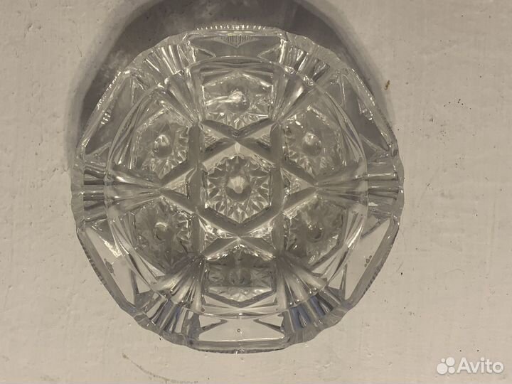 Хрустальная пепельница