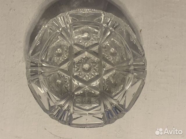 Хрустальная пепельница