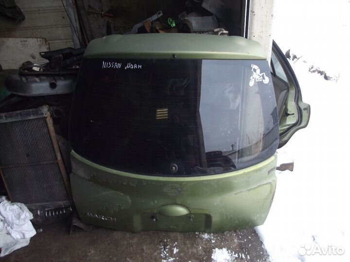 Крышка багажника задняя Nissan March K12 2002-2010