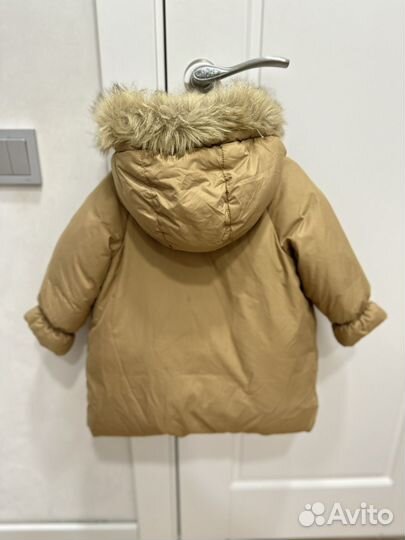 Парка детская для девочки zara