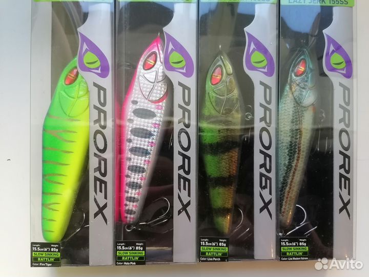 Джерки Daiwa Prorex Lazy Jerk и Jelly Jerk