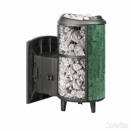 Печь Для Бани Атмосфера L+ с комбинированной облиц