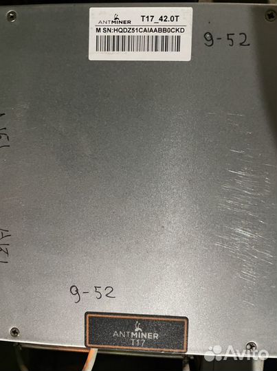 Antminer t17 42 th