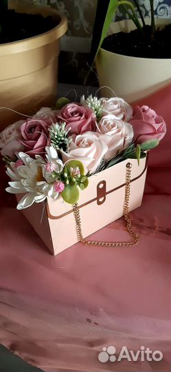 Мыльные цветы