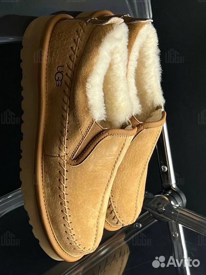 Слипоны Угги Ugg Ugg Stitch Slip On Chestnut