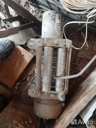 Лебедка электрическая 24 v T-max 15000