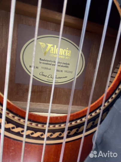 Гитара Валенсия