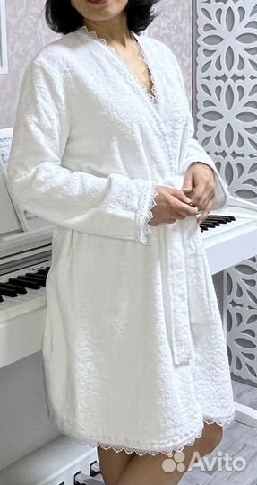 Махровые и вафельные халаты