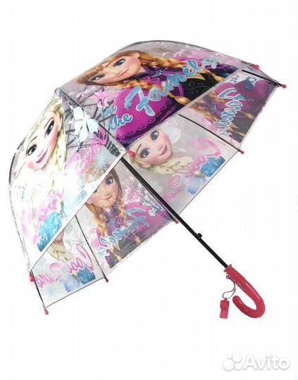 Зонт для девочки Эльза холодное сердце