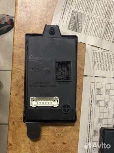 Блок управления двигателем renault logan эбу